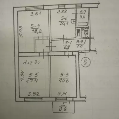 Buy apartment - Dnipro. Sale of real estate - Novokodatskyi, secondary market and new building cheap, price up to 33500$, announcement no.1843801 фото 7