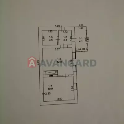 Buy house - Dnipro, Kryvorizka street. Sale of real estate - City and suburb, secondary market and new building cheap, price up to 8500$, announcement no.1933349 фото 8