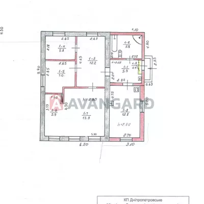 Buy house - Dnipro, Araratska street. Sale of real estate - Іndustrialnyi, secondary market and new building cheap, price up to 78000$, announcement no.1943264 фото 4