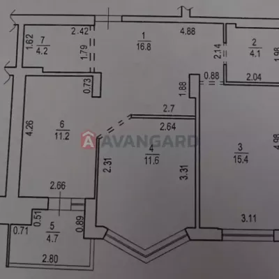 Buy apartment - Lviv, Zelena street281а. Sale of real estate - Sykhivskyi, secondary market and new building cheap, price up to 140000$, announcement no.1944353 фото 2