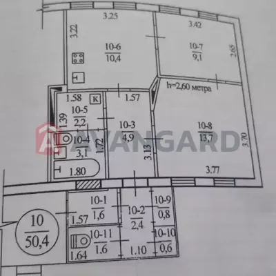 Buy apartment - Dnipro, Romana Shukhevycha street. Sale of real estate - Novokodatskyi, secondary market and new building cheap, price up to 15000$, announcement no.1950149 фото 6