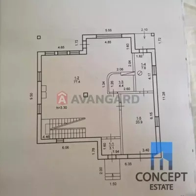 Buy house - Dnipro, Korotka street. Sale of real estate - City and suburb, secondary market and new building cheap, price up to 170000$, announcement no.1996283 фото 28