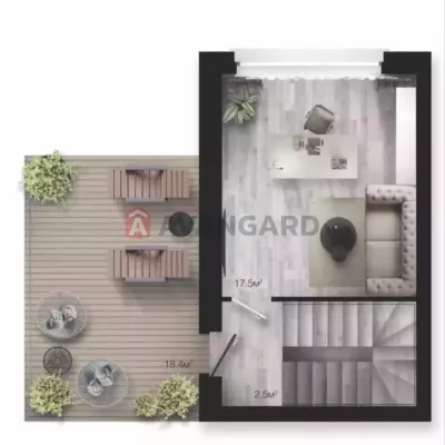 Buy house - Dnipro, Shyrokyy lane. Sale of real estate - Amur-Nyzhnodniprovskyi, secondary market and new building cheap, price up to 126000$, announcement no.1990064 фото 7
