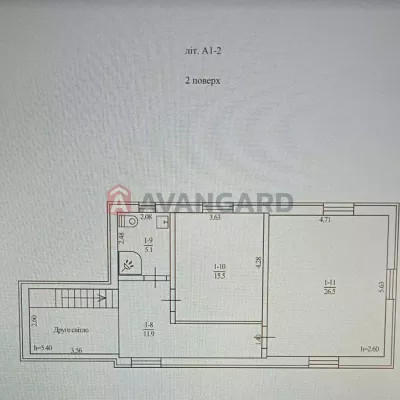Buy house - Dnipro, Brodnytska street. Sale of real estate - Samarskyi, secondary market and new building cheap, price up to 111600$, announcement no.1988113 фото 2
