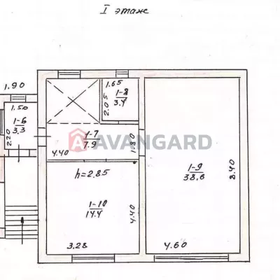 Buy house - Dnipro, Pryberezhna street. Sale of real estate - Samarskyi, secondary market and new building cheap, price up to 50000$, announcement no.1988040 фото 9