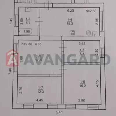 Buy house - Dnipro, Stanychna street. Sale of real estate - Sobornyi, secondary market and new building cheap, price up to 53500$, announcement no.1987852 фото 3