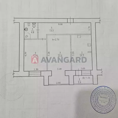Buy apartment - Dnipro. Sale of real estate - Chechelivskyi, secondary market and new building cheap, price up to 80000$, announcement no.2008301 фото 7